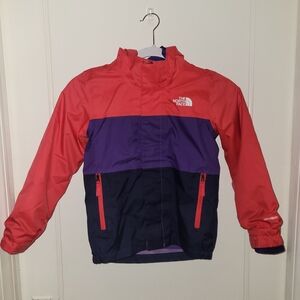 The North Face Pink and Purple Colorblock Jacket
